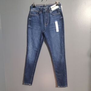 NWT Arizona Jean Jeggings Hi Rise Slimmest Fit Super Stretchy Size 7